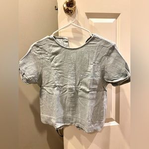 FREE with an item purchase * Used Zara women’s crop top - small
